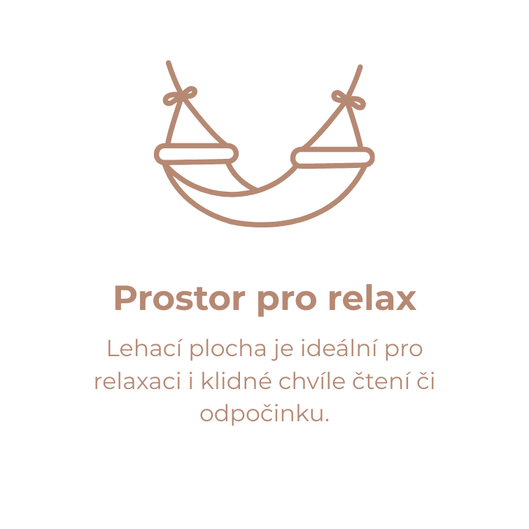 Jupiduu Houpací vak - výhoda 1